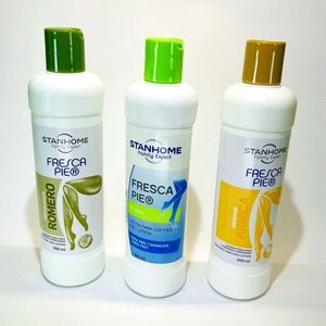 STANHOME FRESCA PIE BUNDLE OF 3 BOTTLES GREEN TE, ROSEMARY, ARNICA 300ml.